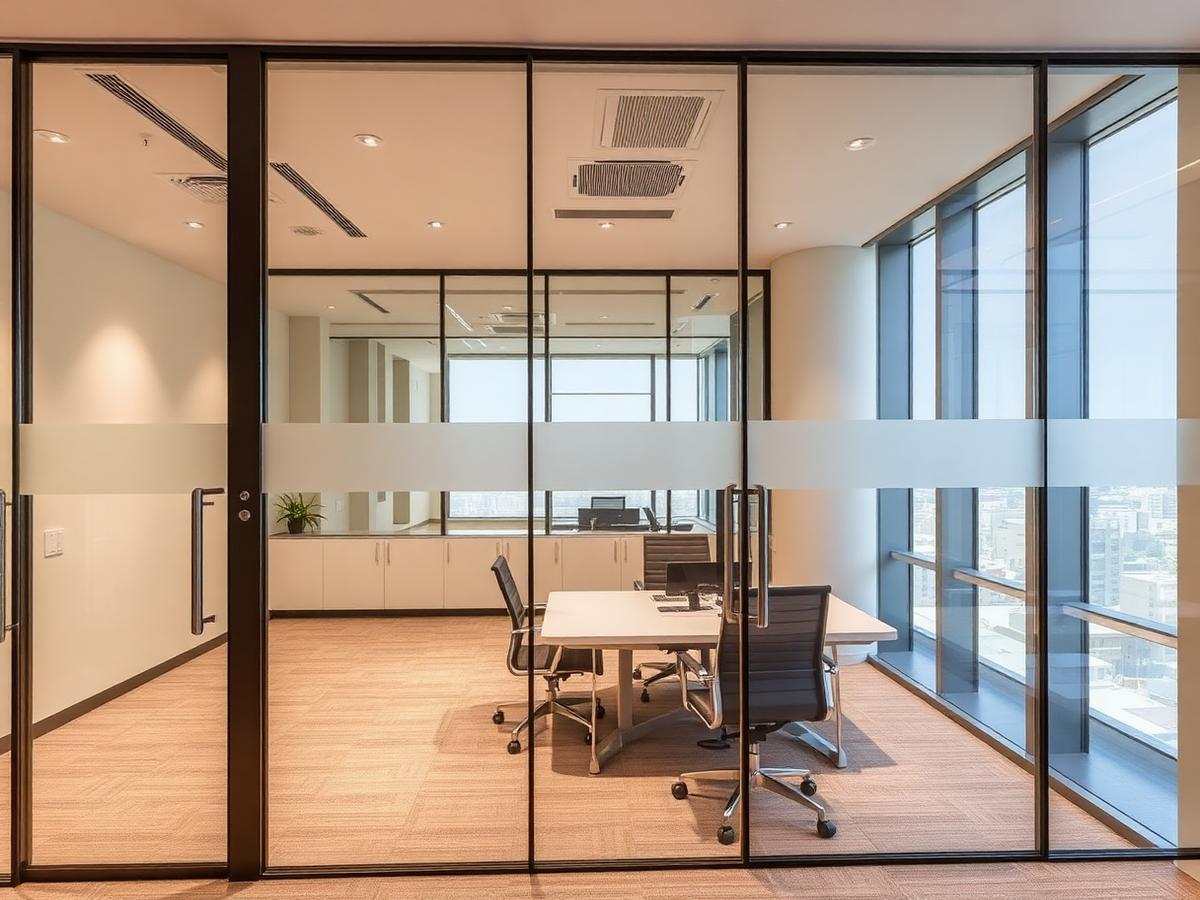 Commercial office interior in West Bay Doha